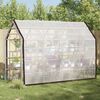 vidaXL Tarpaulin with Eyelets Transparent 3 x 3 m Polyethylene