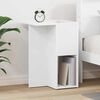 vidaXL End Table White 35 x 40 x 55 cm Engineered Wood
