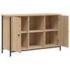 vidaXL TV Cabinet Sonoma Oak 100x35x65 cm Engineered Wood