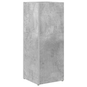 vidaXL Umbrella Stand Concrete Grey 25 x 24.5 x 64 cm Engineered Wood