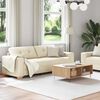 vidaXL Sofa 2 pcs Beige Linen