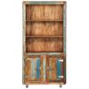 vidaXL Highboard 90x35x183 cm Solid Reclaimed Wood