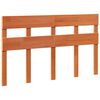 vidaXL Bed Frame without Mattress Wax Brown 120x200 cm Solid Wood Pine