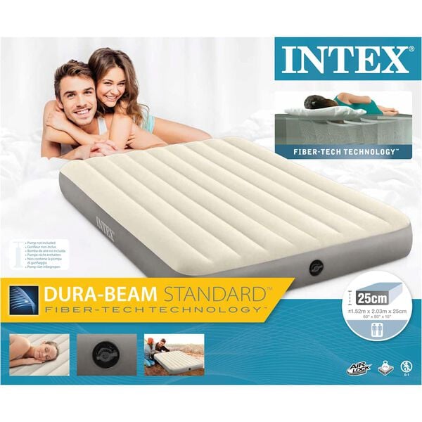 Intex Airbed Dura-Beam Standard Single-High 152x203x25 cm