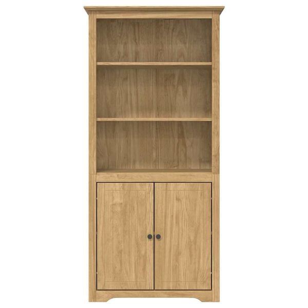vidaXL Bookcase BODO Honey Brown 82 x 40 x 173 cm Engineered Wood