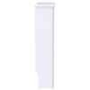 vidaXL Radiator Cover 2 pcs White 205 x 20.5 x 81.5cm Engineered Wood