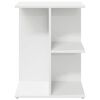 vidaXL Bedside Tables 2 pcs White 46.5x29x61 cm Engineered Wood