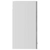 vidaXL Hanging Glass Cabinet Lyon Concrete Grey 60x31x60 cm Engineered Wood