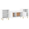 vidaXL TV Cabinet White 160x35x55 cm Engineered Wood