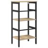 vidaXL Bookshelf Sonoma Oak 40 x 29.5 x 81 cm Engineered Wood