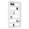 vidaXL Book Cabinet/Room Divider White 100x30x198 cm Engineered wood