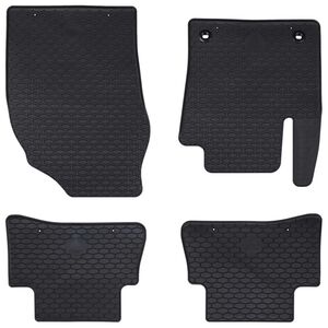 vidaXL Car Mat 4 pcs Black suitable for Toyota C-HR hybrid TPE