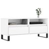 vidaXL TV Cabinet White 100x34.5x44.5 cm Engineered Wood