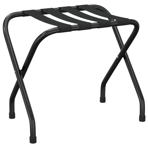 vidaXL Luggage Rack Black 56x40x49 cm