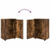 vidaXL TV Cabinet Set Wall-mounted 4 pcs Somoked Oak Engineered wood