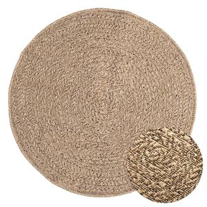 vidaXL Rug ZIZUR 90 cm Jute Look Indoor and Outdoor
