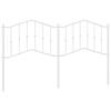 vidaXL Metal Replace Headboard White 180 cm