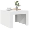 vidaXL Coffee Table White 50x50x35 cm Engineered Wood