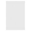 vidaXL Wall Cube Shelf 4 pcs White 60x15x23 cm Engineered Wood