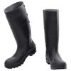 vidaXL Rain Boots Black Size 42 PVC