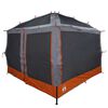 vidaXL Inner Tent with Roof Grey and Orange 300 x 300x 250 cm