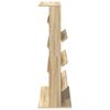 vidaXL Magazine Rack Sonoma Oak 70 x 41 x 126 cm Engineered Wood