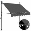 vidaXL Retractable Awning | Anthracite
