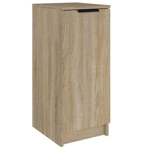 vidaXL Shoe Cabinet Sonoma Oak 30x35x70 cm Engineered Wood