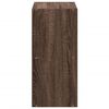vidaXL Bookcase Brown Oak 68.5x32x68.5 cm Engineered Wood