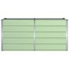 vidaXL Planter Green 160 x 80 x 75 cm Steel