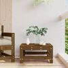vidaXL Garden Footstool Honey Brown Solid Wood Pine
