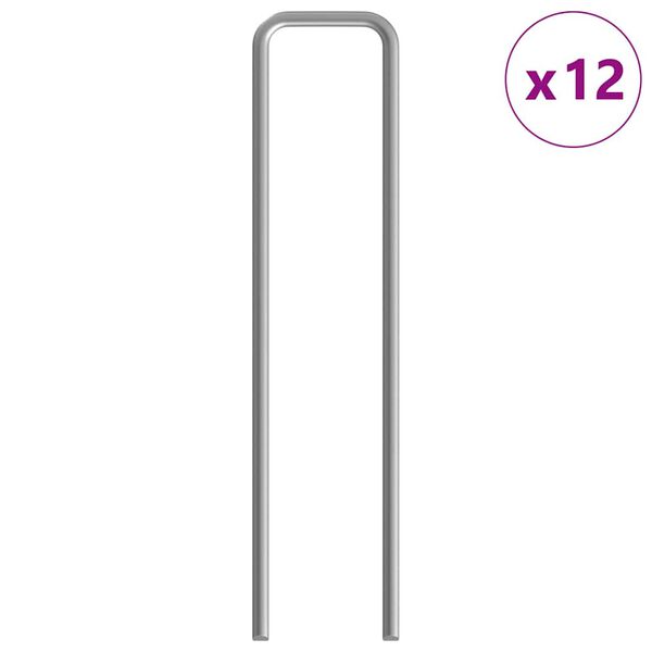 vidaXL Rabbit Cage Silver 300 x 100 x 210 cm Galvanised Steel