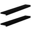 vidaXL Window Sills 2 pcs&nbsp;Dark Brown 100x15x2 cm Solid Wood Oak