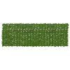 vidaXL Balcony Screen with Leaves Green and Yellow 300 x 100 cm