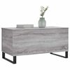 vidaXL Coffee Table Grey Sonoma 90x44.5x45 cm Engineered Wood