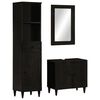 vidaXL 3 Piece Bathroom Furniture Set Solid Wood Mango