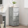 vidaXL Storage Cabinet Concrete Grey 40 x 48 x 105 cm Engineered Wood