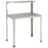 vidaXL Potting Table 80 x 50 x 104 cm Stainless Steel Silver