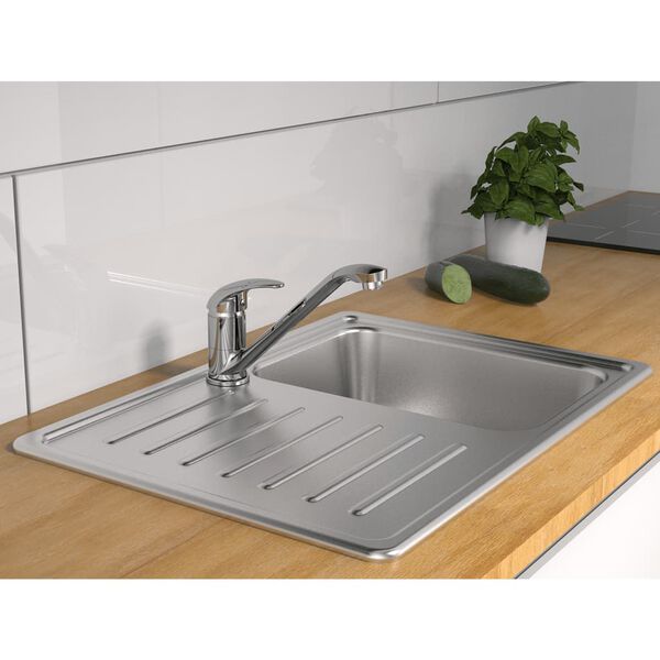 SCH&Uuml;TTE Sink Mixer ALBATROS Low Pressure Chrome