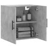 vidaXL Wall Cabinet Concrete Grey 60x31x60 cm Engineered Wood