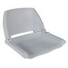 vidaXL Boat Seats 2 pcs Foldable Backrest No Pillow Grey 41x51x48 cm