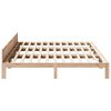 vidaXL Family Bed Frame No Mattress 270x200 cm Solid Wood Pine