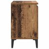 vidaXL Bedside Cabinet Old Wood 40 x 30 x 50 cm Engineered Wood