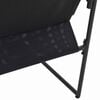 vidaXL Garden Chairs 4 pcs Black and anthracite 50.5 x 59 x 81.5 cm