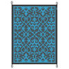 Bo-Camp Outdoor Rug Chill mat Oriental 2x1.8 m M Blue
