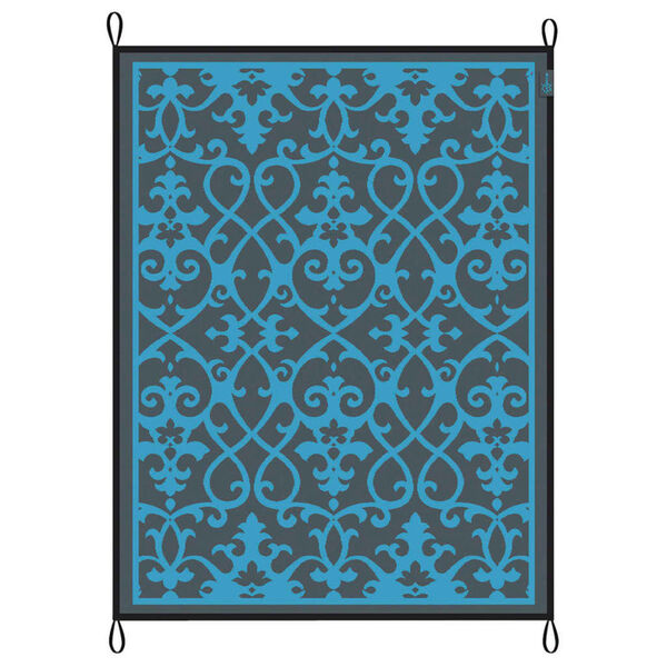 Bo-Camp Outdoor Rug Chill mat Oriental 2x1.8 m M Blue