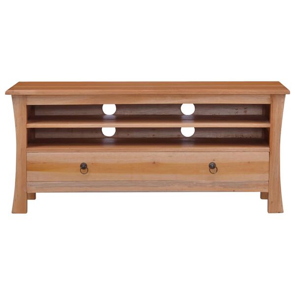 vidaXL TV Cabinet 100x30x45 cm Solid Mahogany Wood