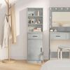 vidaXL Highboard Concrete Grey 40 x 40.5 x 135 cm Engineered Wood