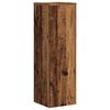 vidaXL Plant Stand 2pcs Old Wood 25x25x80 cm Engineered Wood