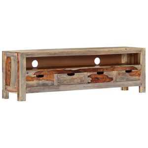 vidaXL TV Cabinet Solid Acacia Wood 130x30x40 cm